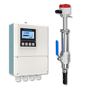 聯測-LDGC-SIN插入式電磁流量計 一體式 大口徑 污水廢水防腐